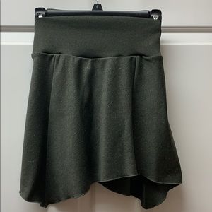Sparkly asymmetrical skirt